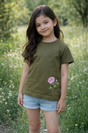 Köynək, Qız üçün, 7 - 8 yaş