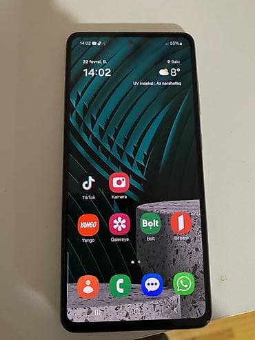 TV və video: Samsung Galaxy A52, 128 GB, rəng - Ağ, Barmaq izi — 5