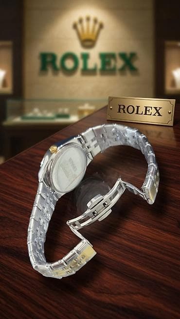 seko saat: Qol saatı, Rolex, rəng - Qızılı — 3