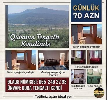 sabuncu ev: 1000 kv. m, 3 otaqlı, İnternet, Kommunal xətlər qoşulmayıb, Su — 5