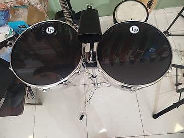 radio usb bluetooth: LP markalı timbales dəsti - 2 ədəd metal timbales barabanı: parlaq — 1