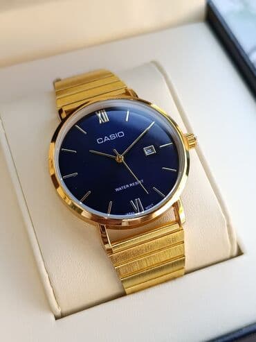 elektron saat oyrənmək: Qol saatı, Casio, rəng - Qızılı — 13