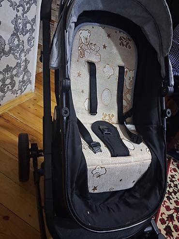 kreditlə uşaq arabaları: Uşaq Arabası – çoxfunksiyalı, tək əlli idarəetmə üçün rahat - Tip — 3