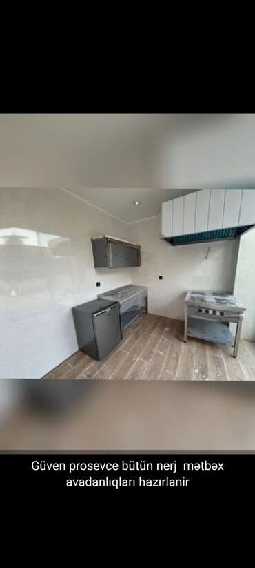 нержавейка стол: Xidmət: Peşəkar mətbəx avadanlıqlarının hazırlanması və quraşdırılması — 2