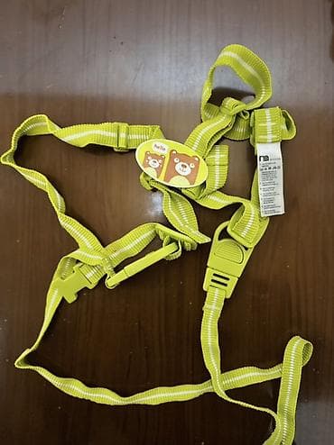 adamex galactic universal arabalar: Uşaq təhlükəsizlik kəməri / gəzinti qoşqusu - Rəng: açıq yaşıl, ağ — 2