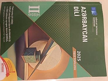 Azərbaycan dili Testlər 11-ci sinif, DİM, 2-ci hissə