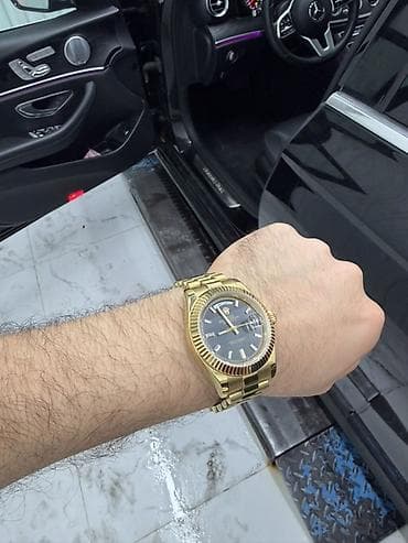 Наручные часы: Rolex Day-Date 1:1 ideal veziyyetde giymetde simvolik endirim — 3