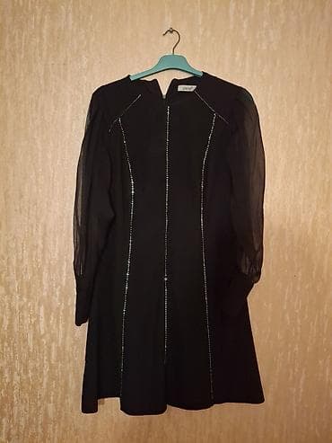 qara almaz: Zərif ziyafət geyimləri kolleksiyası 1) Boz rəngdə uzun paltar - — 2