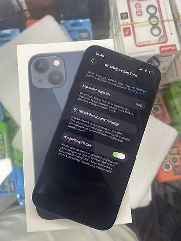 iphone 8s plus: IPhone 13, 128 GB, Göy, Face ID — 2