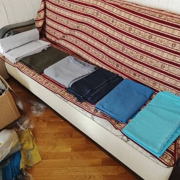 rengli parcalar: Müxtəlif rəng və naxışlarda parça dəstləri - Tərkib: pambıq və — 4