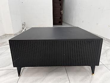 Kvadrat masa, Açılmayan, Təkərsiz, Mat laminat — 3