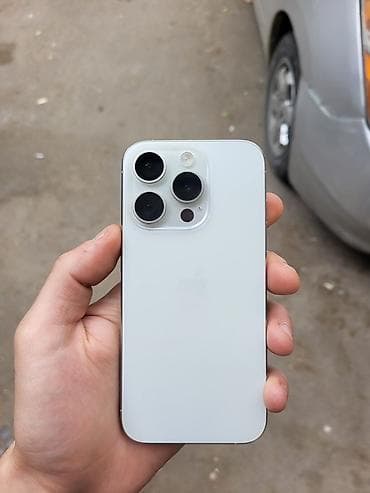 17 pro max mini: IPhone 15 Pro, 256 GB, Ağ — 1