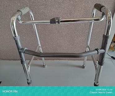 Tibbi məhsullar: Təkərlı gəzinti ucun araba - Material: yüngül və möhkəm alüminium — 4
