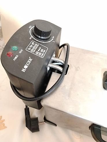 tava elektrik: Haeger elektrik fritözü - Marka/model: Haeger dərin qızartma fritözü — 3