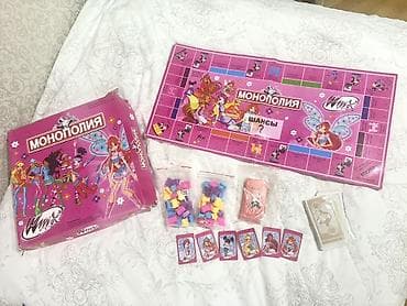 монополия: Winx temalı “Monopoliya” masa oyunu - Dil: Rus dilində (qutuda və — 1