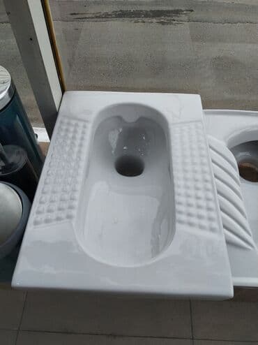 unutazlar: Məhsul: Keramika şərq tualeti (tala tualeti) Xüsusiyyətlər: - Möhkəm — 1