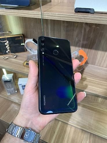 Huawei P40 lite E, 64 GB, rəng - Qara, Barmaq izi