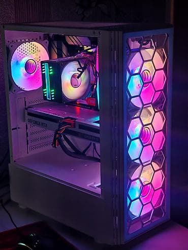 masaüstü konputer: Güclü oyun və iş üçün yığılmış masaüstü PC + aksesuarlar Kompüterin — 4