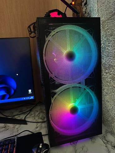 ryzen 5 9600x: Gaming kompüter + 27" LG monitor intel core I5 10400F cpu MSI — 2