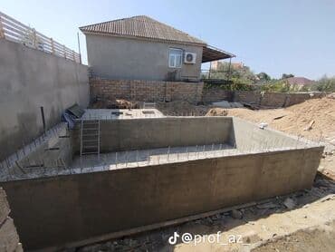 Beton hovuz tikintisi – layihələndirmə və tam qurulum - Monolit