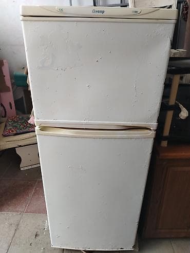 2 qapılı Dnepr Soyuducu Satılır, rəng - Ağ