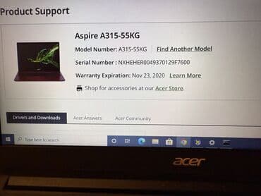 işlənmiş notbuklar: İşlənmiş Acer Aspire, 12.3 ", Intel Core i3, 256 GB, Ünvandan götürmə, Pulsuz çatdırılma — 5