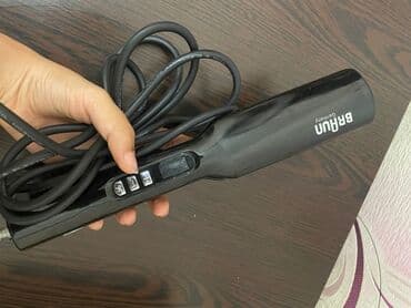 qarin ve bel piylerini eritmek: Braun saç ütüsü – geniş lövhəli, rəqəmsal göstəricili model — 3