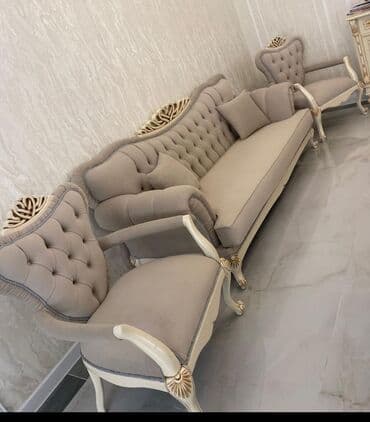 İşlənmiş, Divan, 2 kreslo