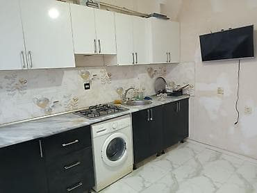 abseron emlak: 2 otaqlı mənzil – təmirli və mebelli - Geniş və işıqlı mətbəx — 5