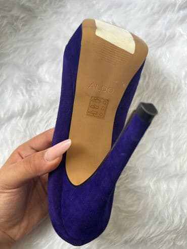 kabloklar 2021: Tuflilər, Aldo, Ölçü: 38.5, rəng - Bənövşəyi, Yeni — 2