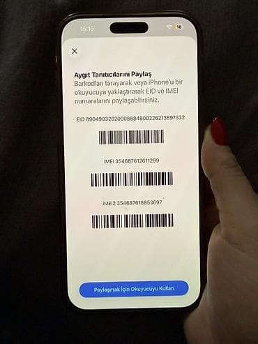 plata telefon: IPhone 17 Pro Max, 512 GB, Narıncı, Zəmanət — 7