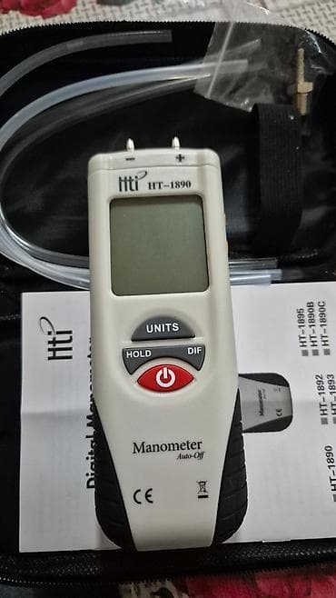 HTI HT-1890 Rəqəmsal Manometr Xüsusiyyətlər: - Model: HTI HT-1890 - lalafo.az -da HTI HT-1890 Rəqəmsal Manometr Xüsusiyyətlər: - Model: HTI HT-1890 -