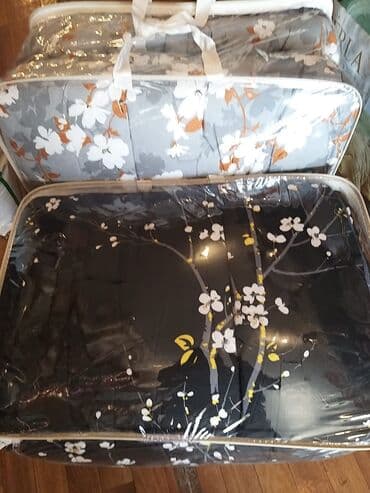 ədyal: İki nəfərlik yorğan dəsti Dəstdə yorğan, yastıq üzü 2 əd, döşək üzü — 3