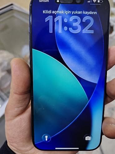 dubay telefonlari: IPhone 17 Pro Max, 256 GB, Mavi, Face ID — 1