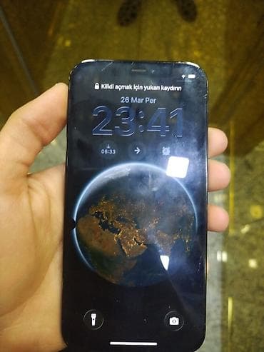 iphon 12 pro: IPhone 12 Pro, 128 GB, Qara, Face ID — 10