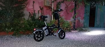 velosıpet: Qatlanan elektrik velosipedi - Kompakt qatlanan dizayn: şəhərdaxili — 4