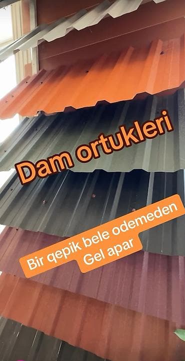 Divar kağızları, oboy: Sərfəli qiymətlə qısa zaman ərzində hər növ dam örtüyünün — 9