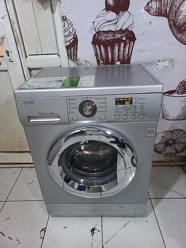 bas masini: Paltaryuyan maşın LG, 6 kq, İşlənmiş, Avtomat, Qurutma var, Pulsuz çatdırılma, Ödənişli çatdırılma — 3