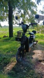 Elektrik skuter - Şəhər içi rahat hərəkət üçün elektrikli model - Ön