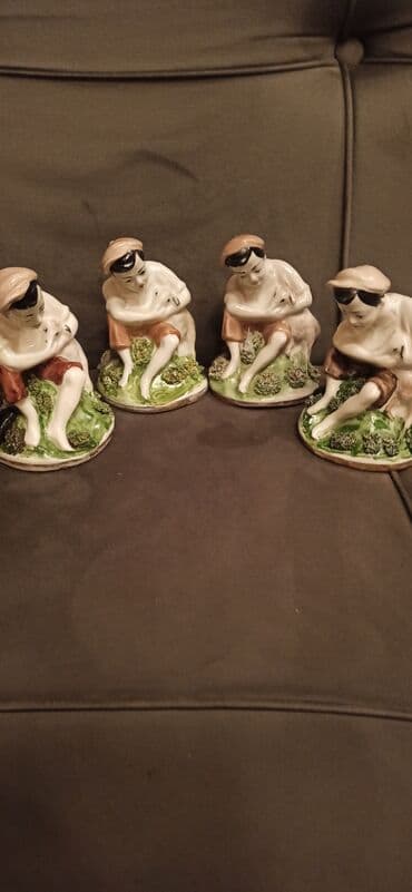 dekor guzguler: Fiqur, Keramika, rəng - Qəhvəyi — 42