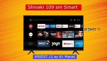 Yeni Televizor Shivaki LED ekran 43" FHD (1920x1080), Ünvandan götürmə, Pulsuz çatdırılma lalafo.az -da Yeni Televizor Shivaki LED ekran 43" FHD (1920x1080), Ünvandan götürmə, Pulsuz çatdırılma
