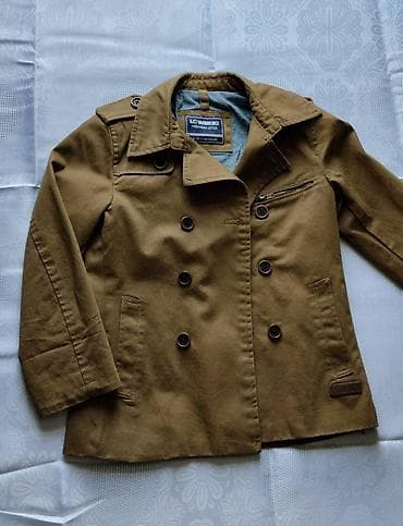 mövsümi yarıkombinezonlar: LCW Premium xettine mexsus.6-7 yas usaq trenchcoat.pambiq qalin — 1