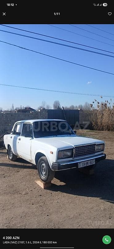 reno megan 3: VAZ (LADA) 2107: 1.6 l | 2004 il 180000 km Sedan — 1