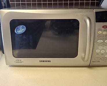 Mikrodalğalı soba Samsung, Ayrıca dayanan, Qril ilə, rəng - Gümüşü — 1