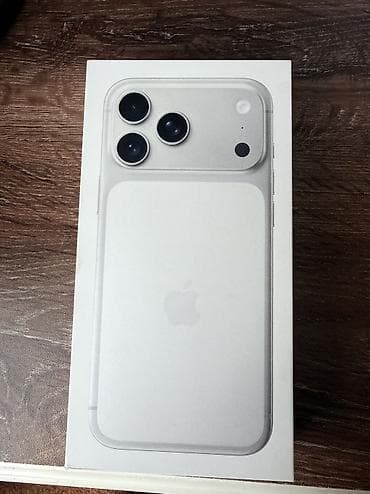 17 pro max 256: IPhone 17 Pro Max, 256 GB, Gümüşü, Sənədlərlə — 1