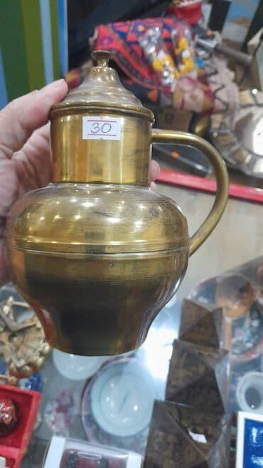 saxsi gul qablari: Latun qab — 1