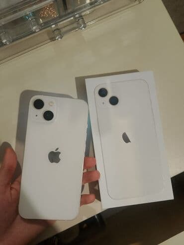 iphone 13 qırmızı: IPhone 13, 128 GB, Ağ, Face ID — 2