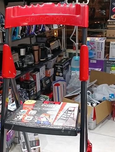 Ручные механические инструменты: Nərdivan “Devecioğlu Power” 4 pilləli, 3+1 🇹🇷Turkiye istehsalı — 4