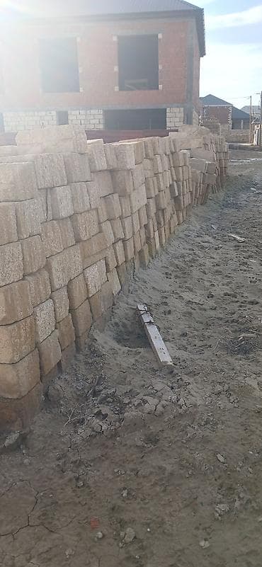 natural halı: Təbii əhəngdaşı (daş karxana bloku) – tikinti üçün - Material: yerli — 1