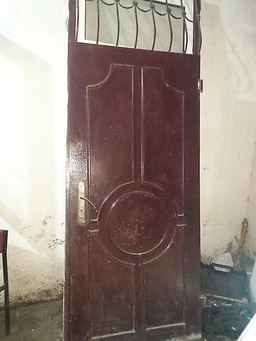 Dəmir giriş qapısı - Material: qalın metal/dəmir konstruksiya - Rəng — 1